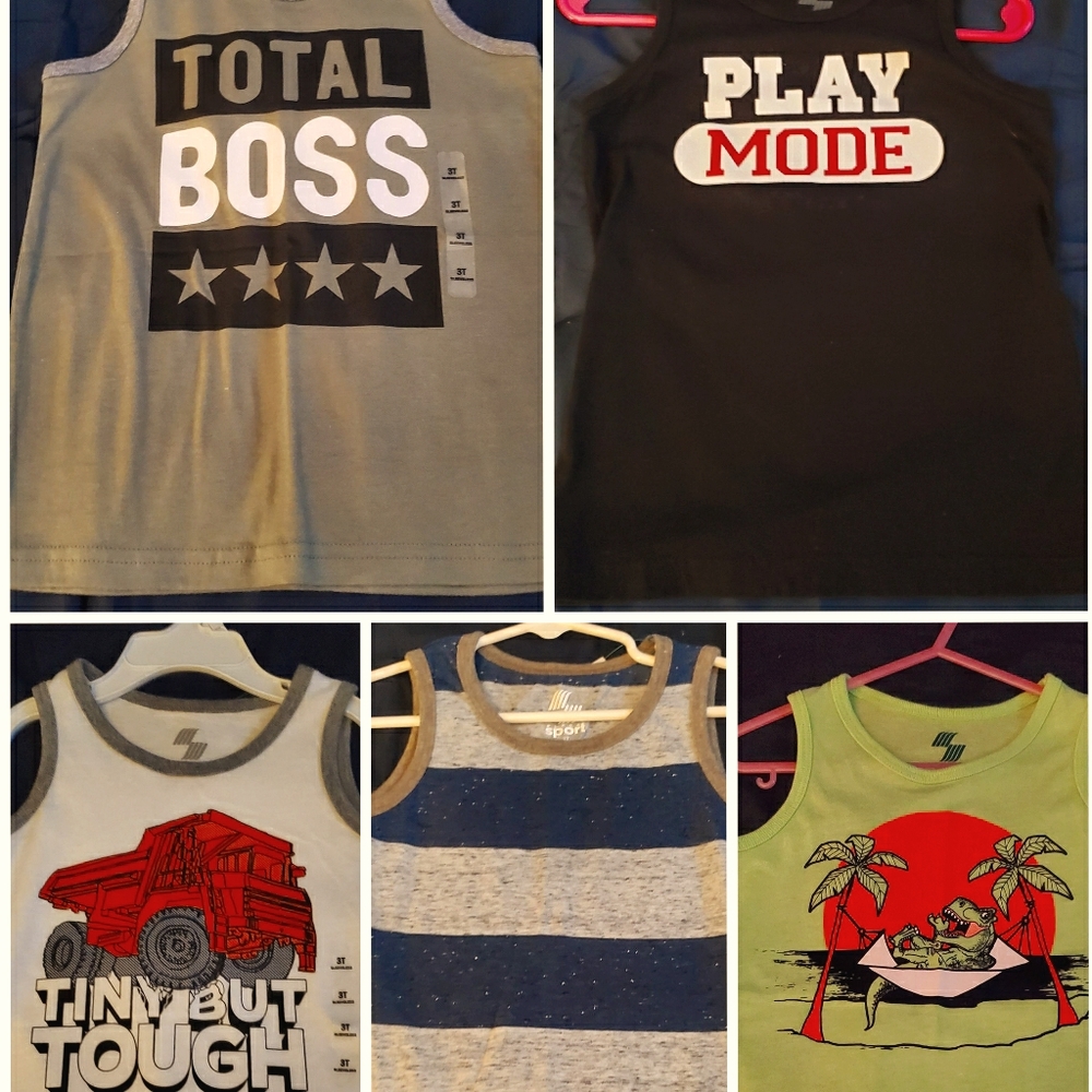 Boys Children's Place Tank Top's 3T